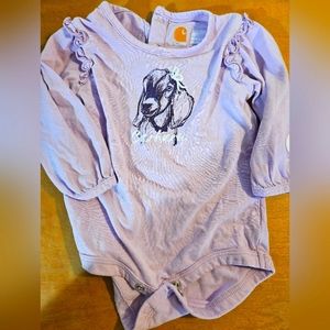 Carhartt 6 mo onesie